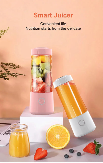 Electric Blender Mitsubishi Suitable Portable Multifunctional Juicer, Small Household Juicer Cup, Mini Electric Juice Maker