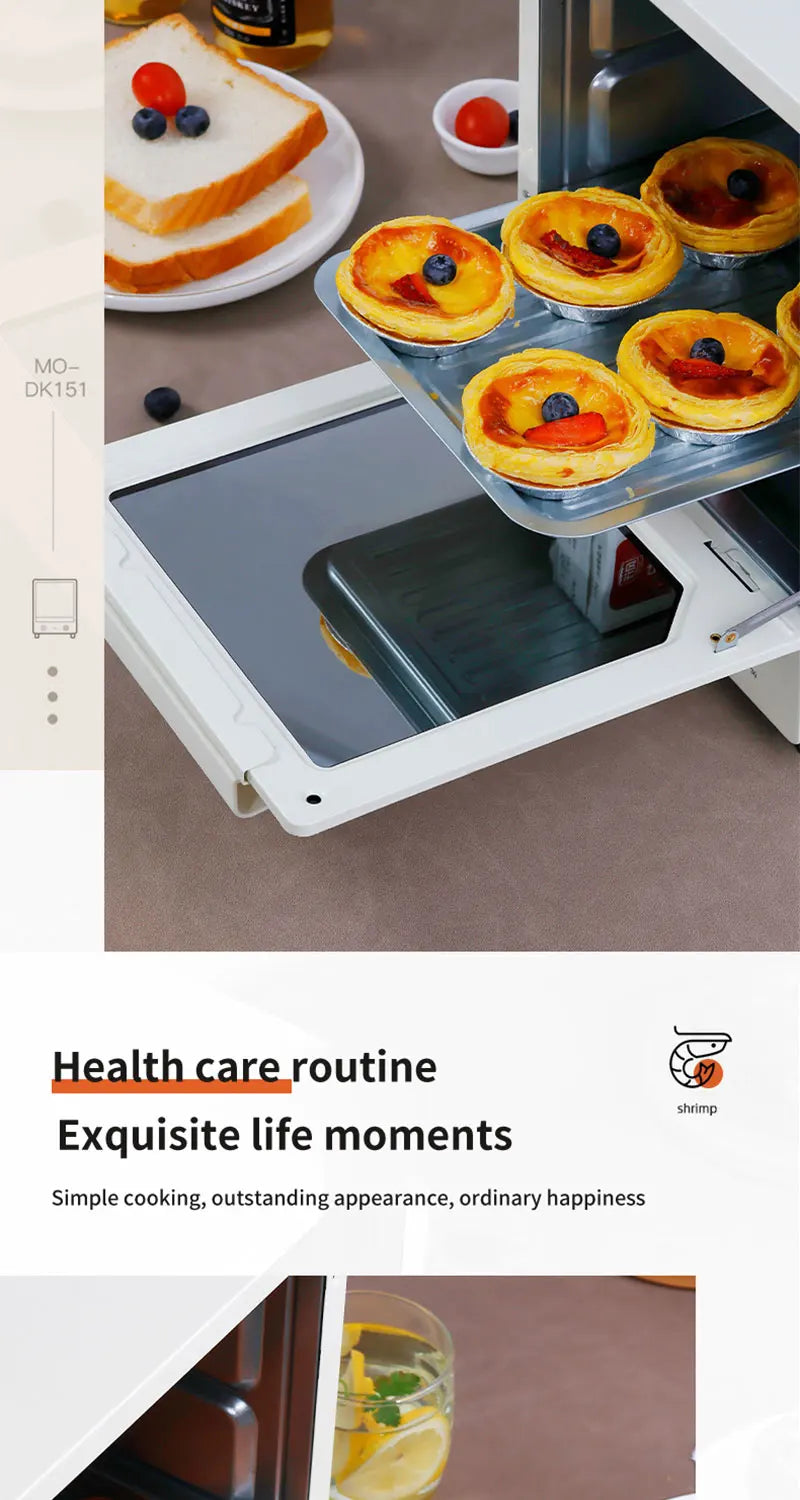 12L Electric Air Fryer Toaster Oven