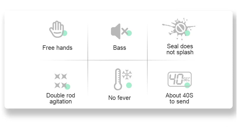 Electric Milk Frother Whisk USB Rechargeable Household Automatic Wireless Stand Mixer for Whipped Cream Food Blender