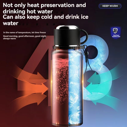 2L Thermos Insulated Water Bottle Hot Water Bottle Vacuum Flask Smart coffee drinkware cup Stainless Steel Double Wall Kettles