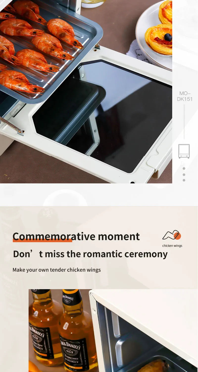 12L Electric Air Fryer Toaster Oven