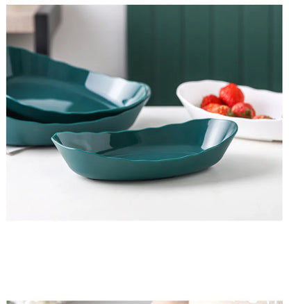 Three-Layer Wooden Table Plates | Multi-Use Fruit & Snack Serving Stand