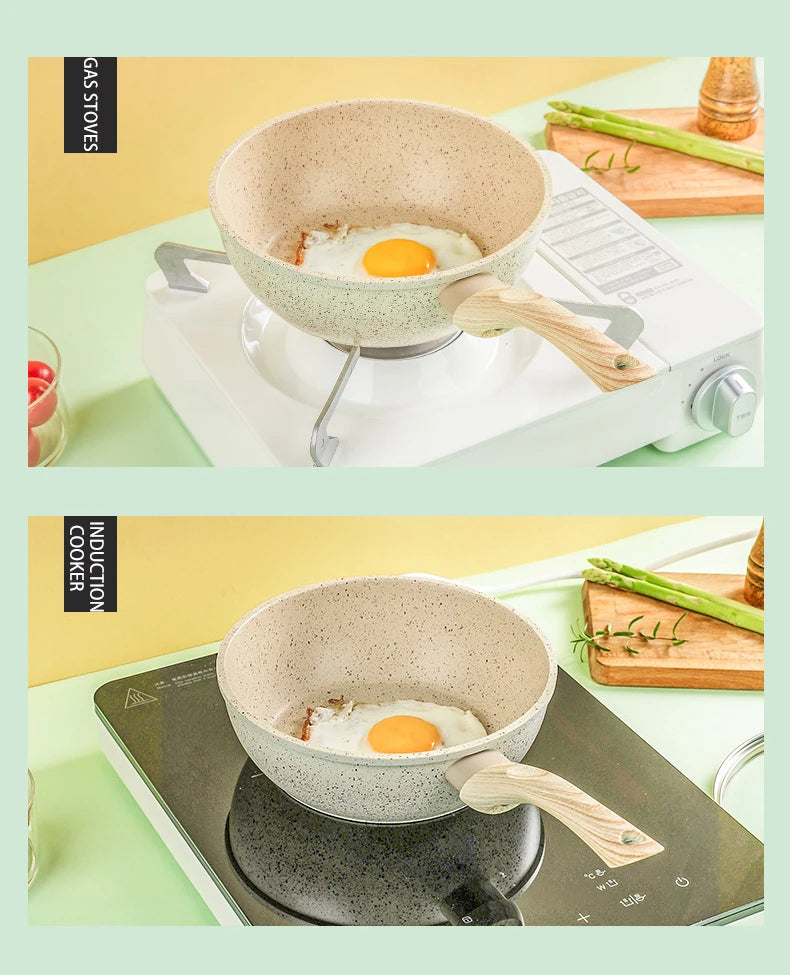 Non-Stick Pan Frying Pan Wok Pan Home Steak Skillet Pancake fried induction cooker gas stove special Saucepan Nonstick Pan