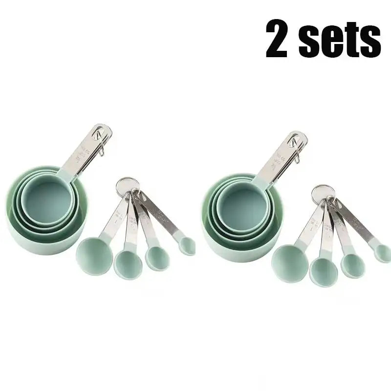 Stainless Steel Measuring Cup & Spoon Set