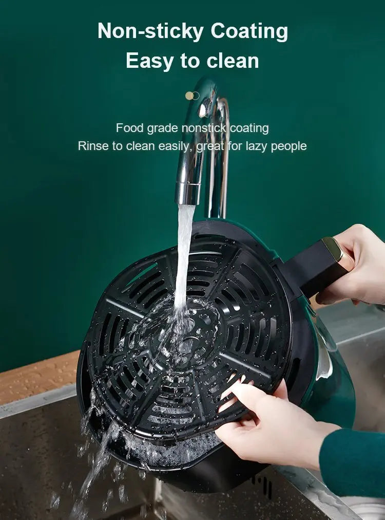 Air Fryer Homeuse Oil Free And Smokefree Automatic Largecapacity Intelligent Multifunctional Electric Fryer Smart Automatic