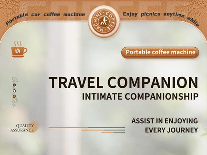 Portable Coffee Machine Coffee Maker Electric Capsule Ground Coffee Brewer Fit For Coffee Powder and Coffee Capsul Suitable
