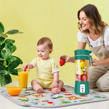 Portable Baby Food Blender, USB Rechargeable Mini Blender for Homemade Infant Puree, Fruit Juice, Smoothie Maker