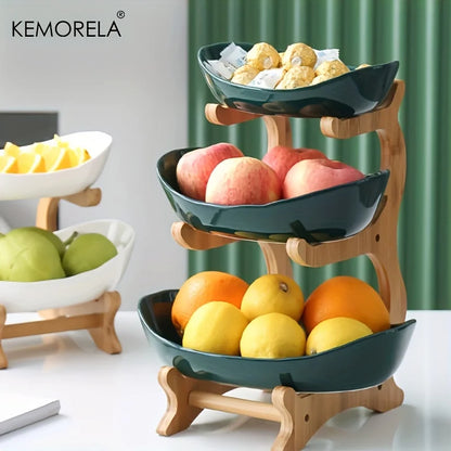 2/3 Layer Fruit Plate | Multi-Tier Snack & Dessert Stand
