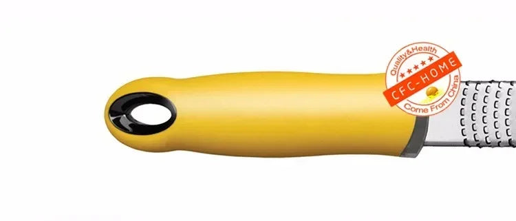 Multipurpose Cheese Grater and Citrus Zester for Parmesan, Lemon, Ginger, Garlic, Chocolate and More