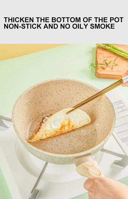 Non-Stick Pan Frying Pan Wok Pan Home Steak Skillet Pancake fried induction cooker gas stove special Saucepan Nonstick Pan