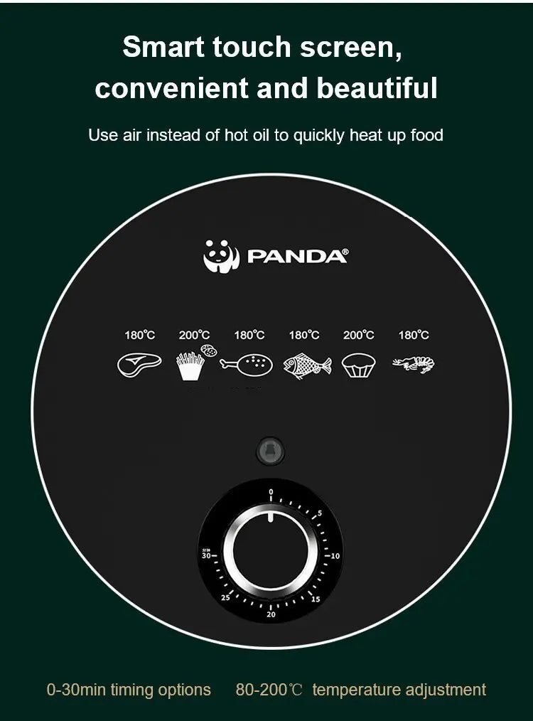 Air Fryer Homeuse Oil Free And Smokefree Automatic Largecapacity Intelligent Multifunctional Electric Fryer Smart Automatic