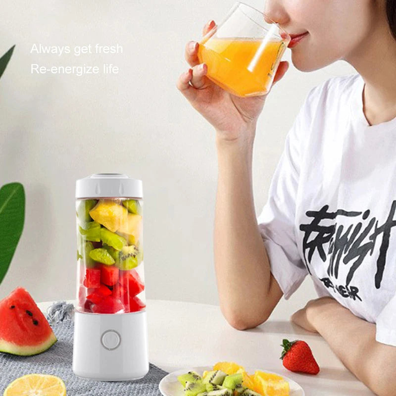 Electric Blender Mitsubishi Suitable Portable Multifunctional Juicer, Small Household Juicer Cup, Mini Electric Juice Maker