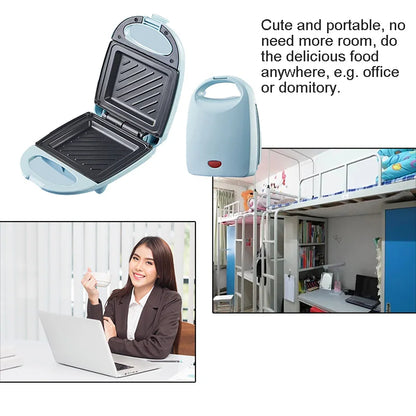 Multifunction Sandwich Maker Fast Heating Toaster Home Breakfast Making Machine Kitchen Electric Baking Pan Roast Meat Omelette