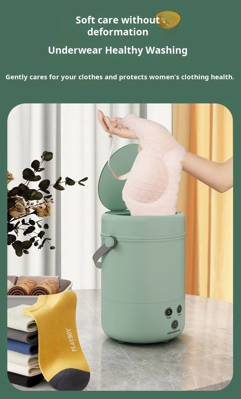 Mini Automatic Washing Machine for small clothes, Underwear & Socks