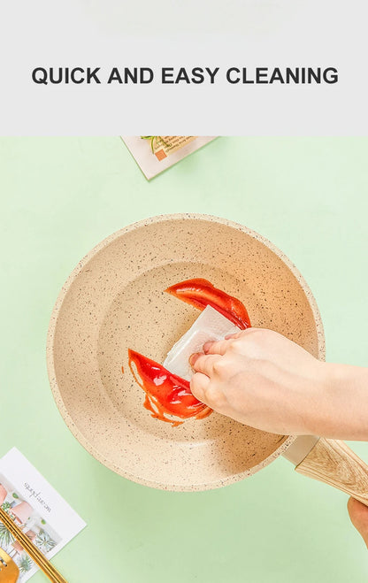 Non-Stick Pan Frying Pan Wok Pan Home Steak Skillet Pancake fried induction cooker gas stove special Saucepan Nonstick Pan