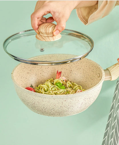 Non-Stick Pan Frying Pan Wok Pan Home Steak Skillet Pancake fried induction cooker gas stove special Saucepan Nonstick Pan