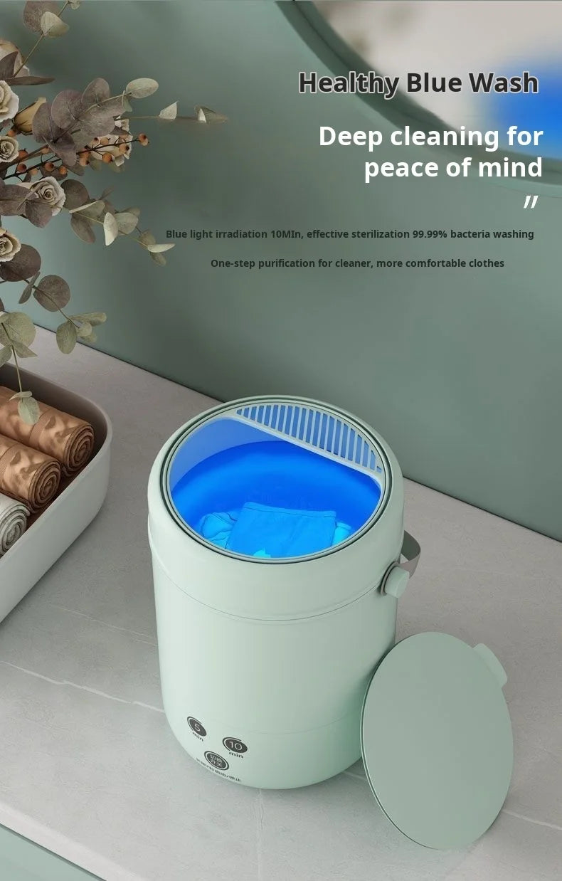 Mini Automatic Washing Machine for small clothes, Underwear & Socks