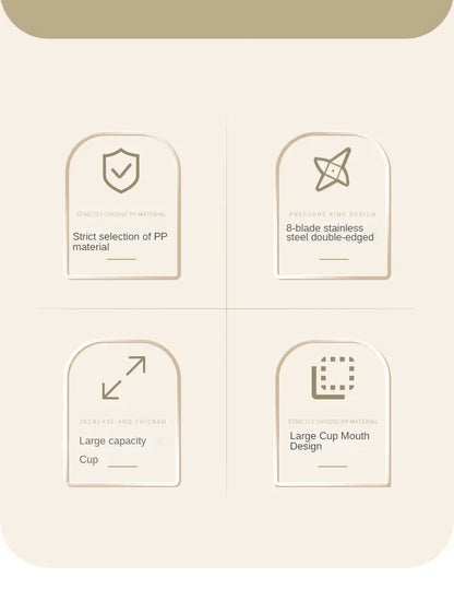 220V 3L  Blender 6 in 1 Stainless Steel Icebreaker Large Capacity Wall Breaker Meat Grinder Juicer Household Commercial Salad