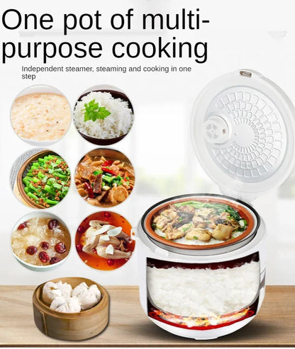 Chcyus 2L Electric Rice Cooker – Multicooker for Rice, Soup & Cake