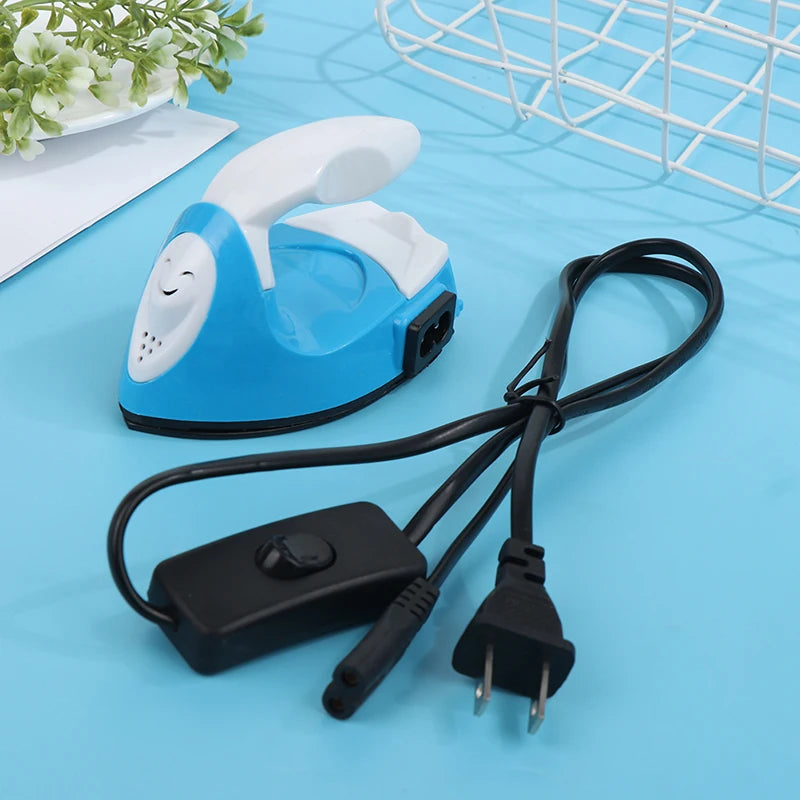 Mini Craft Iron Electric Iron Portable Handy Heat Press DIY Small Iron For Ironing Clothes Laundry Appliances EU/US Plug