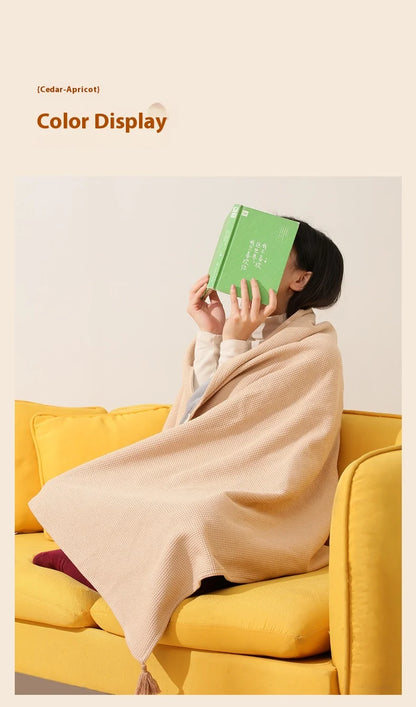USB Electric Blanket Electric Heated Blanket Heating Usb Powered Heating Shawl Wraps for Women Wearable Heated Throw Blanket