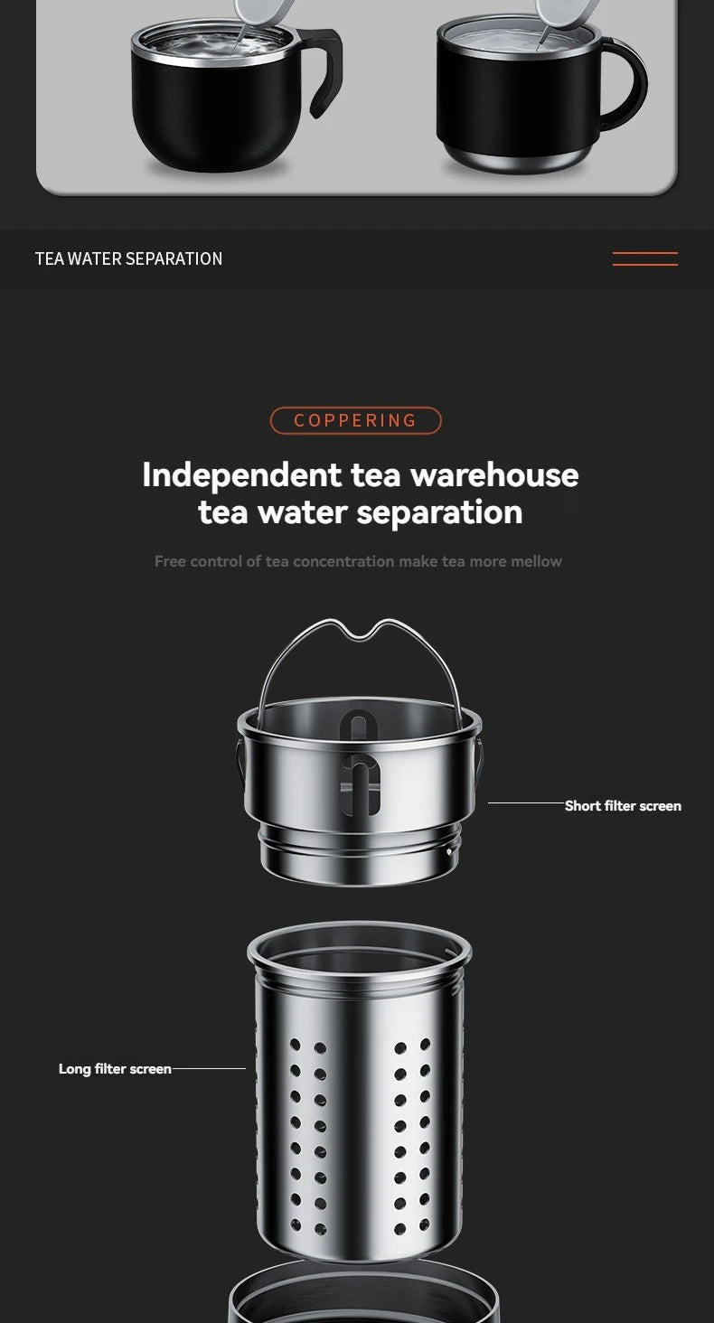 2L Thermos Insulated Water Bottle Hot Water Bottle Vacuum Flask Smart coffee drinkware cup Stainless Steel Double Wall Kettles