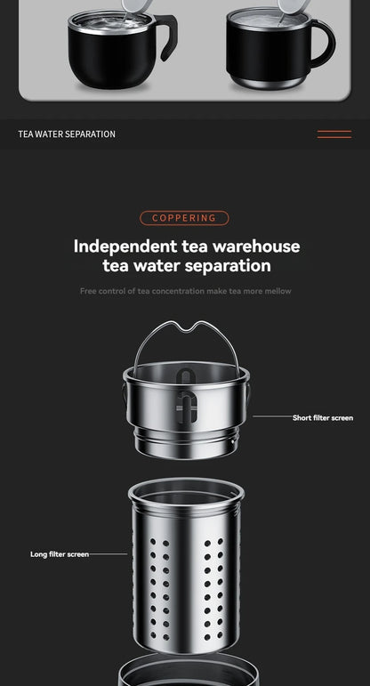 2L Thermos Insulated Water Bottle Hot Water Bottle Vacuum Flask Smart coffee drinkware cup Stainless Steel Double Wall Kettles