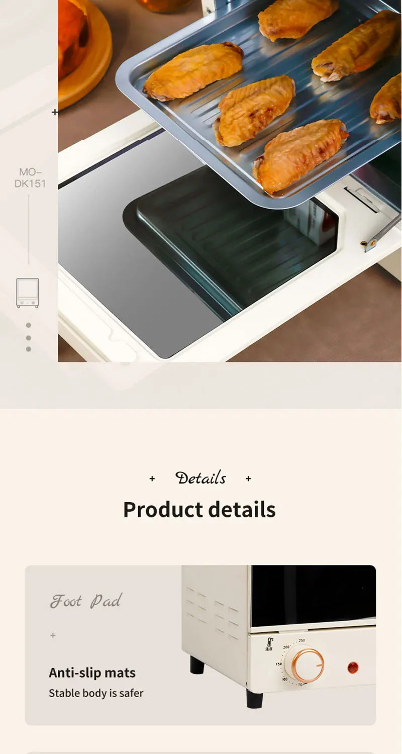 12L Electric Air Fryer Toaster Oven