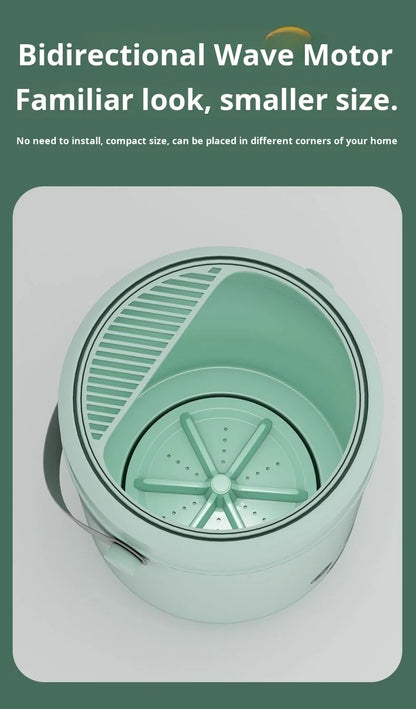 Mini Automatic Washing Machine for small clothes, Underwear & Socks