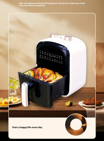 6L Air fryer Electric Air Fryers  Oil-free Automatic  Large capacity multifunctional air electric fryerully automatic all-in-one