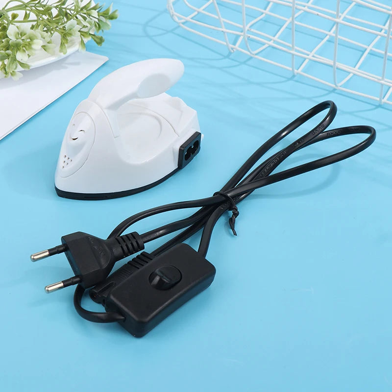 Mini Craft Iron Electric Iron Portable Handy Heat Press DIY Small Iron For Ironing Clothes Laundry Appliances EU/US Plug