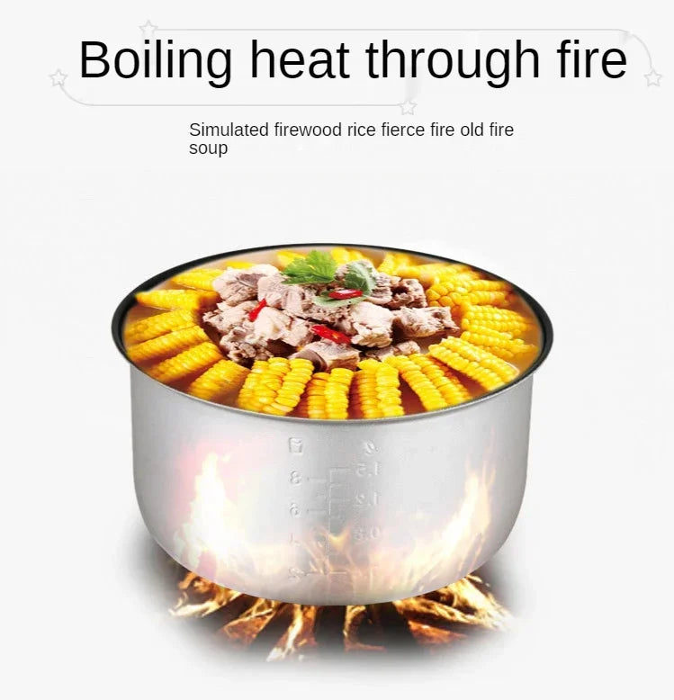 Chcyus 2L Electric Rice Cooker – Multicooker for Rice, Soup & Cake