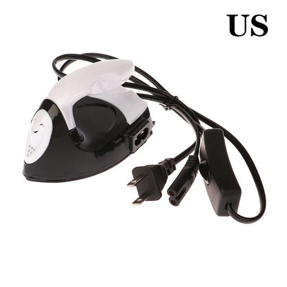 Mini Craft Iron Electric Iron Portable Handy Heat Press Diy Small Iron For Ironing Clothes Laundry Appliances EU/US/UK Plug