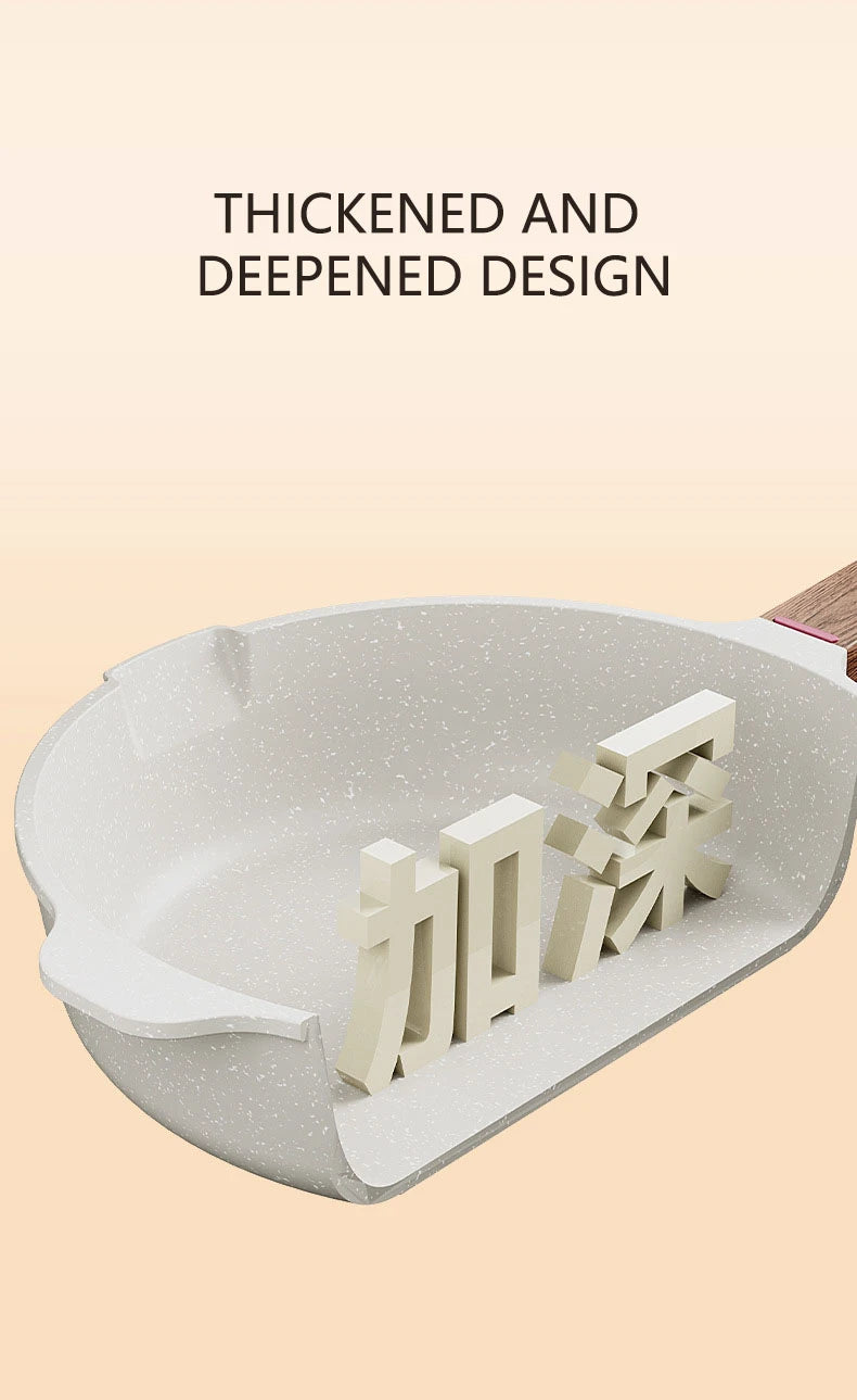 Non-Stick Pan Frying Pan Wok Pan Home Steak Skillet Pancake fried induction cooker gas stove special Saucepan Nonstick Pan