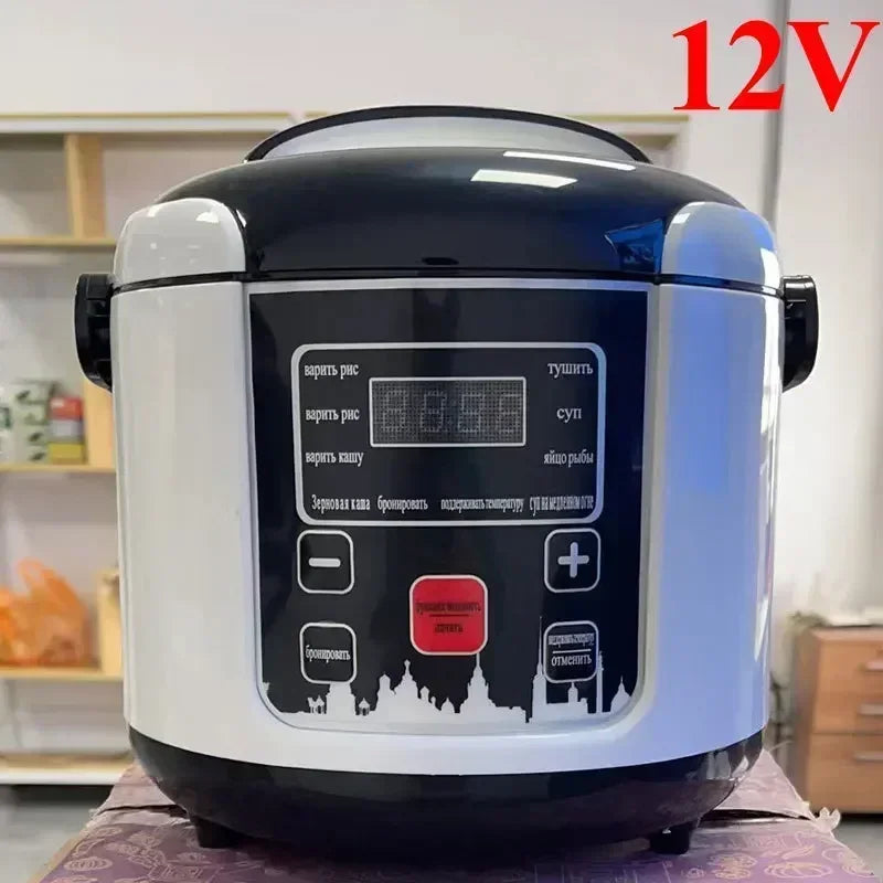 2L Portable Electric Rice Cooker for Car, Truck & Travel