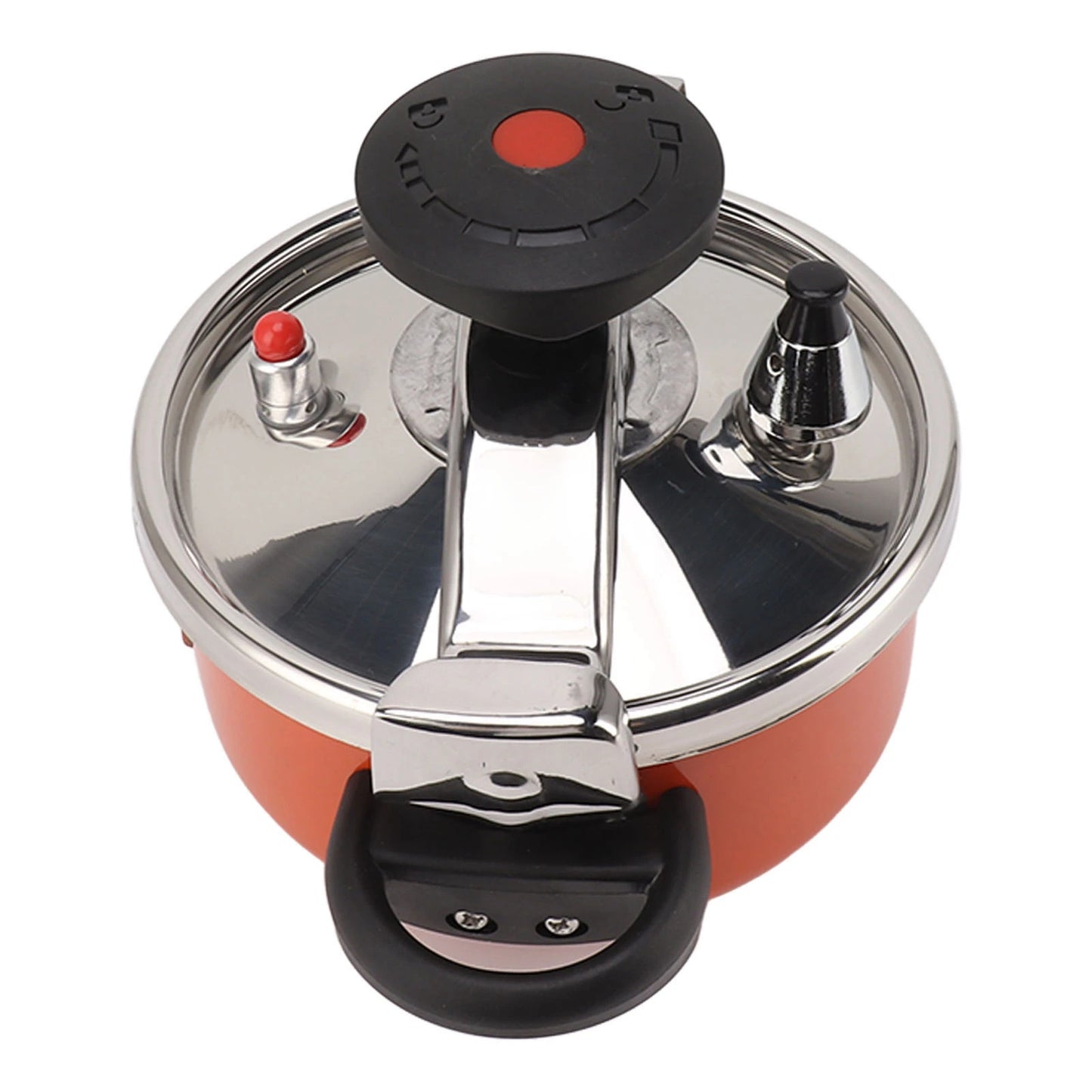 TOPINCN 2L Stainless Steel Pressure Cooker – Mini Pressure Pot for Gas & Induction