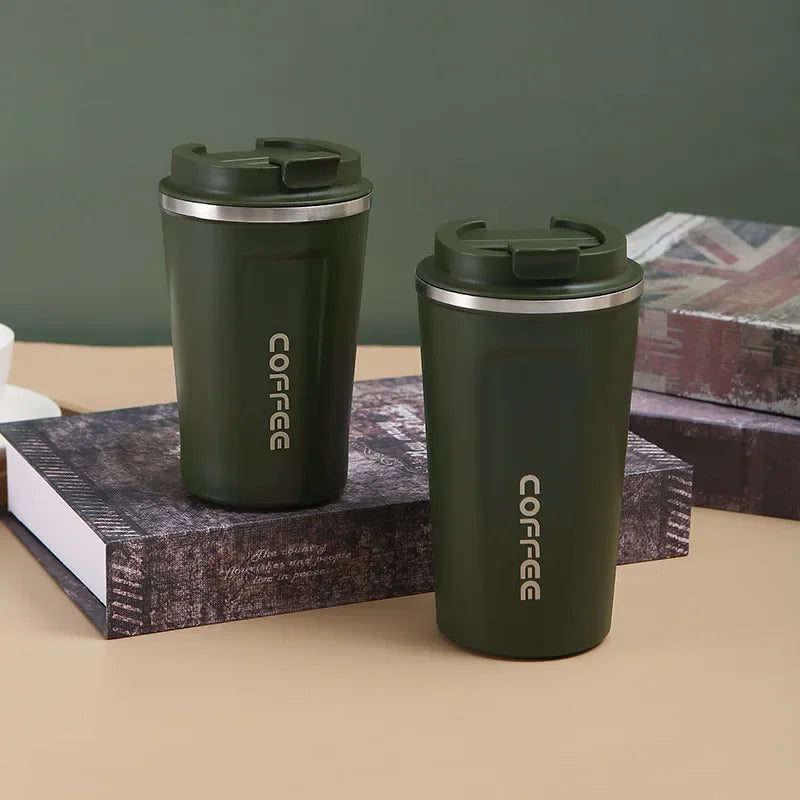Stainless Steel Coffee Tumbler Thermos Cup with Intelligent Temperature Display Portable Travel Mug 380ml 510ml