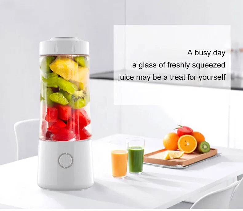 Electric Blender Mitsubishi Suitable Portable Multifunctional Juicer, Small Household Juicer Cup, Mini Electric Juice Maker