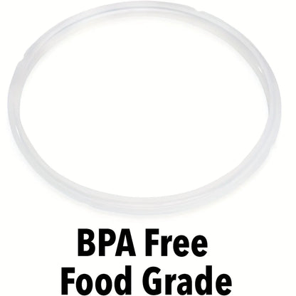 1 piece of food grade silicone sealing ring for instant pot - alternative rubber sealing ring for 3, 5, 6, and 8 quart pots