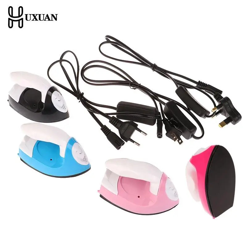 Mini Craft Iron Electric Iron Portable Handy Heat Press Diy Small Iron For Ironing Clothes Laundry Appliances EU/US/UK Plug