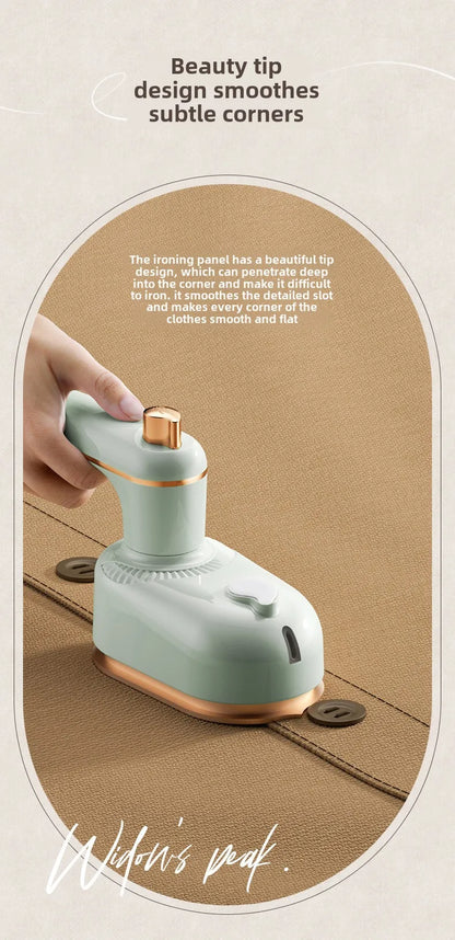 Portable Ironing Machine Handheld Steam Iron Flat and Hang Ironing 2 in 1 Heat Press Clothing Iron Machine Household Steam Iron
