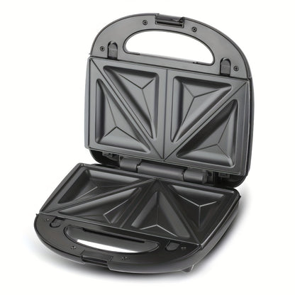 WNDSEVEN 3-in-1 Breakfast Machine | Toaster, Sandwich Maker & Waffle Grill